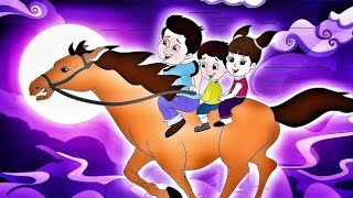 Lakdi ki kathi  लकड़ी की काठी  Popular Hindi Children Songs [upl. by Pascia329]