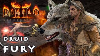 Diablo II Resurrected  Fury Druid Cách Build [upl. by Keynes]