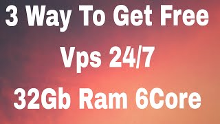 Free Vps 247 32Gb Ram 6Core Cpu 3Ways  Biralo Gaming [upl. by Kleiman]