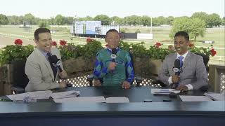 Frankie Dettori Interview w Laffit Pincay amp Rajiv Maragh [upl. by Moore154]