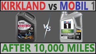 Comparing Costco Kirkland Oil to Mobil 1 After 10000 Miles [upl. by Aguayo164]