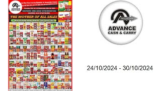 Advance Cash amp Carry specials ZA  24102024  30102024 [upl. by Anoirtac]