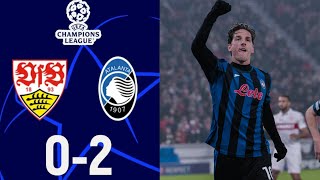 Stuttgart vs Atalanta  Highlights  Champions League 2024  atalanta vs vfb stuttgart [upl. by Edveh]