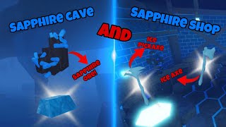 How to get to the SAPPHIRE CAVE and SAPPHIRE SHOP in Oaklands💎🏬V1714 [upl. by Yniar]