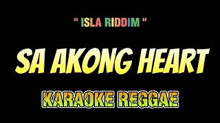 Sa akong heart karaoke reggae [upl. by Amorita]