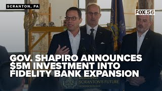 Fidelity Bank to expand HQ revitalize downtown Scranton with 25M project [upl. by Maffa]