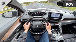 2021 PEUGEOT 5008 GT PACK 20 BlueHDi  180HP  4K POV TEST DRIVE [upl. by Moselle]