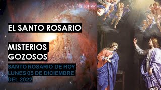 EL SANTO ROSARIO 👉 Misterios gozosos 👉 Lunes 02 de Enero de 2023 ❤❤❤🌹 [upl. by Turino]