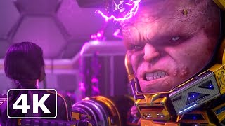 MODOK INJECTS MONICA with CAPTAIN AMERICAs BLOOD  Marvels Avengers  PS4 PRO  4K ULTRA HD [upl. by Melak]