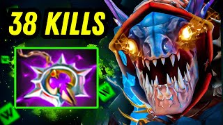 Insane 42 Permanent Agility Slark🔥38Kills Insane Damage Burst Swift Blink  Nullifer Builds [upl. by Walli]