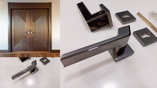 Mortise Door Lock Handle Set  Unboxing Heavy Duty Mortise Door Lock  Handle Lock [upl. by Sanfo]