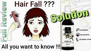 Good Vibes Argan Oil Hairfall Control Vitalizing Serum  Full Review  Lifes Evergreen Secrets [upl. by Ytsihc135]