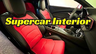 Camaro ZL1 Interior Upgrade Kustom Interior Review amp Install [upl. by Yetnom554]