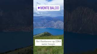 De beklimming van het montebaldo gebergte pp grote hoogte van het gardameer in italië  holiday [upl. by Netram723]