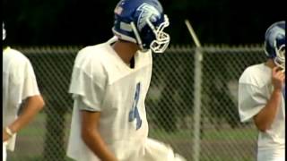 High school quarterback defies odds to play game [upl. by Ainej]