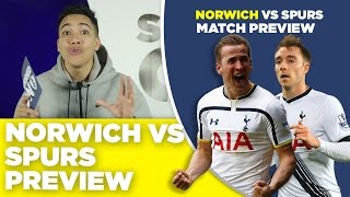 Norwich vs Tottenham Hotspur  Match Preview  With Craig Mitch [upl. by Lightman]