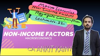 non income factors affecting consumption  interest rate 32 macroeconomics classical interestrate [upl. by Annoed]