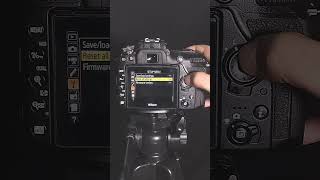 Nikon D7500 Monitor Colour Balance Settings  Nikon Camera LCD Monitor Colour Settings shorts [upl. by Gemoets]