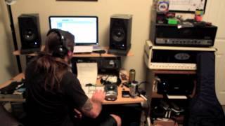 Whitechapel  2012 studio update vocal tracking [upl. by Cattan]