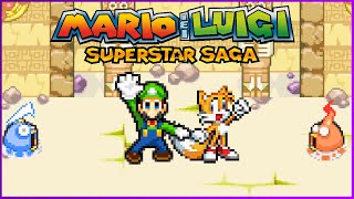 Brothers from another mother II Luigi plays Mario and Luigi Superstar Saga FT Tails [upl. by Boardman]