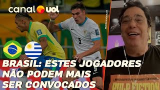 BRASIL TRÊS JOGADORES NÃO DEVEM MAIS SER CONVOCADOS PARA A SELEÇÃO SEGUNDO CASÃO [upl. by Nob906]