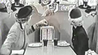 1950s Coca Cola Commercial [upl. by Nylhtiak6]