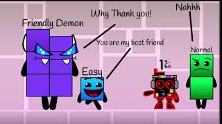 Difficulty Blocks Band TenThousandths 9 Friends with a demon [upl. by Lemmuela787]