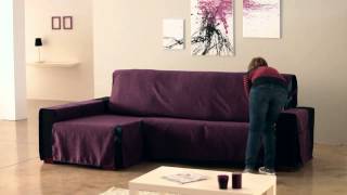 How to install a chaise longue cover [upl. by Sprung]