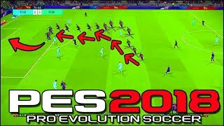 PES 2018 E PES 2019  TUTORIAL DE DRIBLES EFICIENTES  EFFICIENT SKILLS [upl. by Lerad]