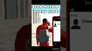 SLOW NOTION CHEAT CODE IN INDIAN BIKE DRIVING 3D shorts [upl. by Harriot25]