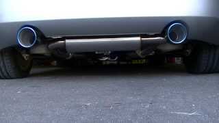 Invidia Gemini CatBack Only  2008 350Z  JVC Camcorder [upl. by Ffoeg]