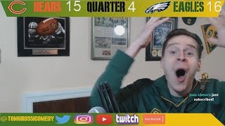 A Packers Fans Live Reaction to the Cody Parkey FG Attempt Bears vs Eagles Wildcard [upl. by Enileve]