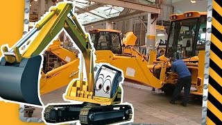 How To Build A JCB Digger for Children  JCB Video For Children [upl. by Adnohser]