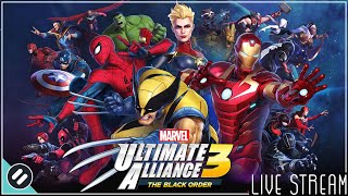 Marvel Ultimate Alliance 3 coop with icyarrow1518 part 5 DLC  Til Plays Live [upl. by Ettelliw]