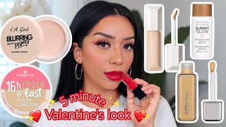 Full Face Testing TRENDY NEW MAKEUP  elf About Face Fenty [upl. by Eirb389]