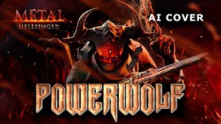 POWERWOLF  This Devastation Metal Hellsinger \ AI Cover [upl. by Siduhey]