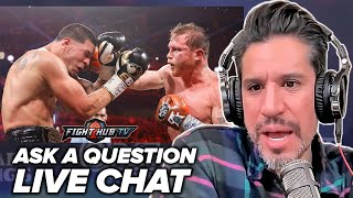 Canelo vs Berlanga REACTION amp DIGEST  Fight Hub TV Live Chat [upl. by Tenaej]