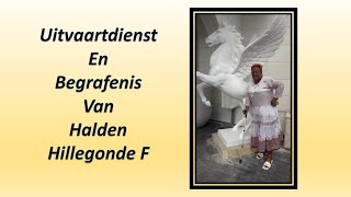 LIVESTREAMING Uitvaartdienst en Begrafenis van Halden Hillegonde F [upl. by Sisi]