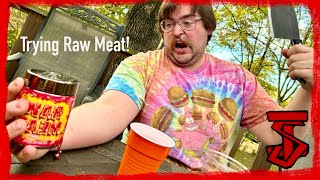 Trying Papa Meat’s “Raw Meat” Gamersupps flavor UnboxingTaste Test [upl. by Socram]