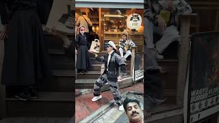 【バズったパフォーマーの退店方法】ロボモン 【Japanese most viral performer】Robomon ロボモン dance shortmoonwalkロボトミーコーポレーシ [upl. by Canice]