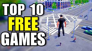 Top 10 Best Free Single Player Games on Steam 2024  Free Offline PC Games [upl. by Idur]