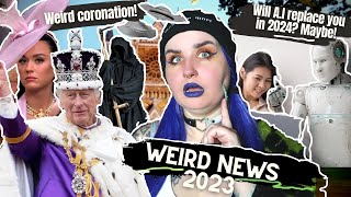 Why Was The Kings Coronation So Weird  Robot Colleagues Take Over Ai Booms  Weird News 2023 [upl. by Close]