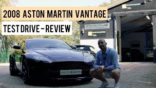 Aston Martin Vantage V8 47 2008  Test Drive Review [upl. by Phox]