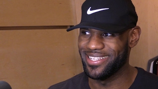 LeBron James thrilled Carmelo Anthony is oldest NBA AllStar this year [upl. by Ennayd981]