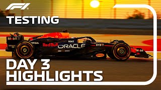 Day 3 Highlights  F1 PreSeason Testing 2024 [upl. by Tonia775]