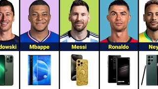 Famous Football Players MOBILE PHONES [upl. by Durtschi]