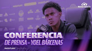 CONFERENCIA DE PRENSA Yoel Bárcenas  J2  C24 [upl. by Akeirahs]