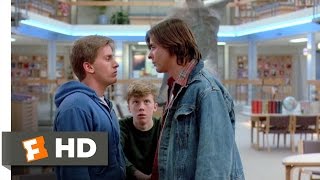 The Breakfast Club 58 Movie CLIP  Andrew and Bender Fight 1985 HD [upl. by Hazrit827]