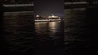 Cruising from Yokohama to Tokyo🚢横浜から東京までクルージング🚢yokohama tokyo cruising nightview japan shorts [upl. by Norford]