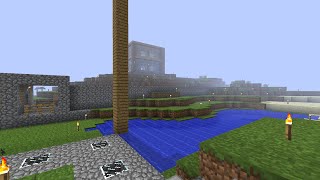 Minecraft Beta Transoceanic Railway Beginning [upl. by Eelrebmik]